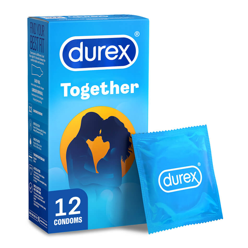 Durex Together Condoms 12s
