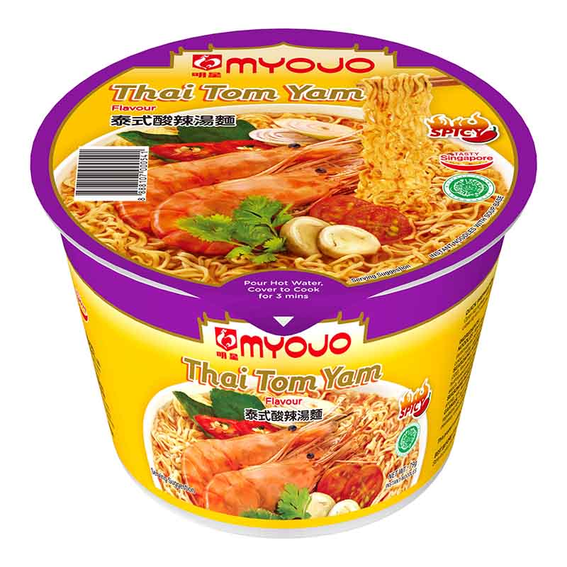 Myojo Thai Tom Yam Instant Noodles Bowl