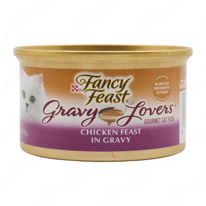 Fancy Feast Roasted Chicken Feast in Gravy Cat Food Can