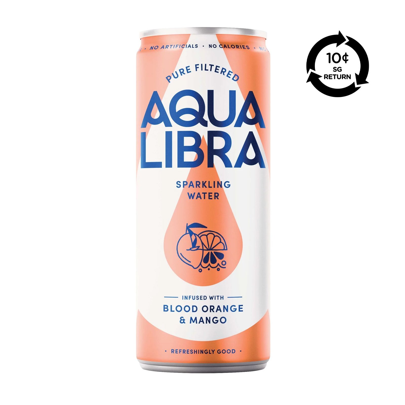 AQUA LIBRA [Bcrs] AQUA LIBRA Blood Orange & Mango
