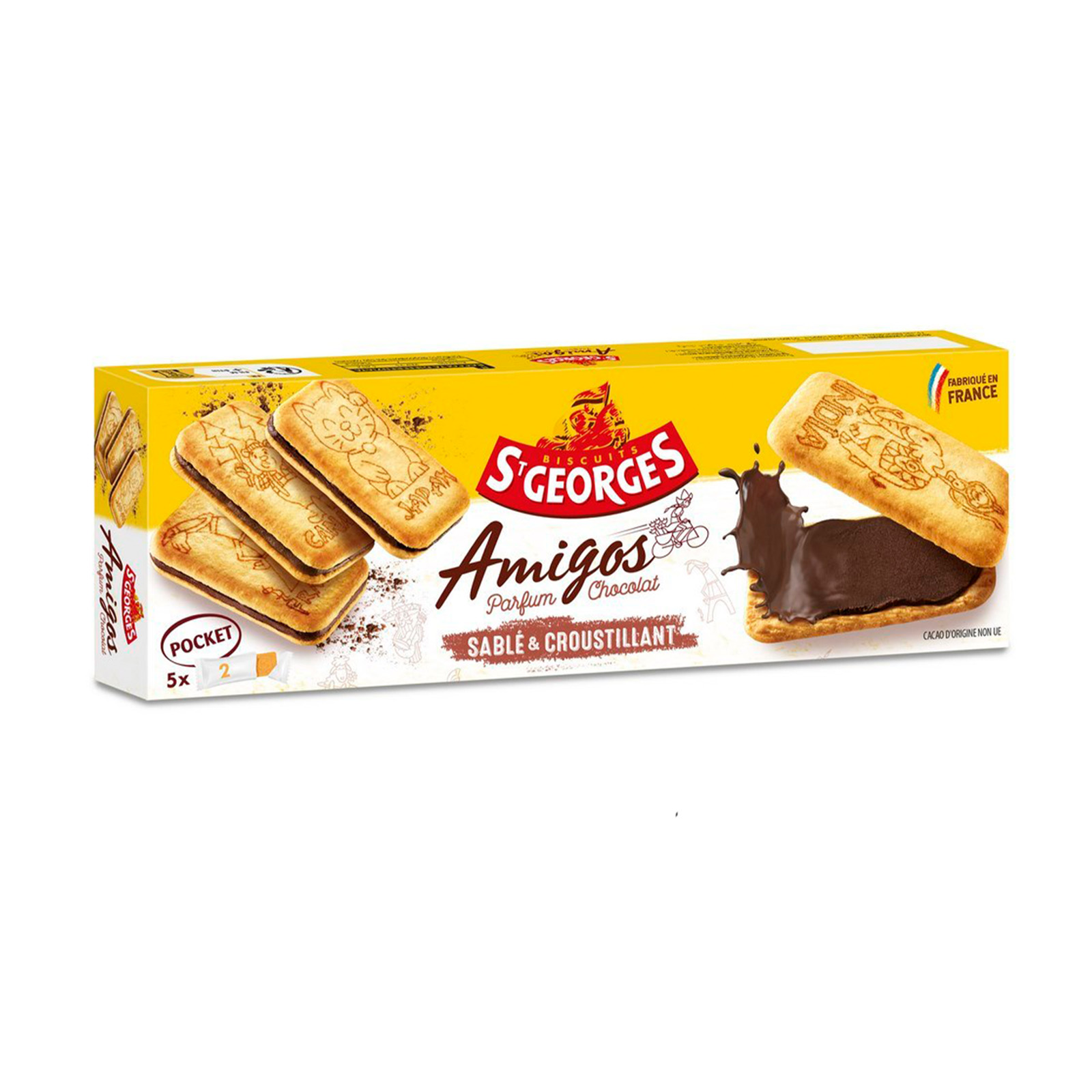 ST GEORGES Amigos Cocoa Sandwich Cookies