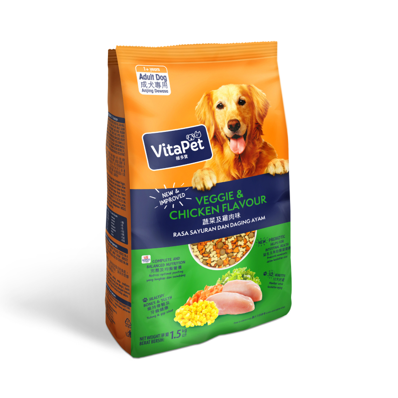 VITA PET VitaPet Chicken & Vegetable Dry Dog Food
