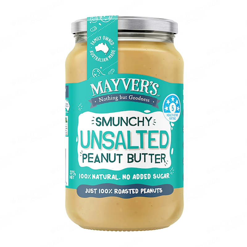 Mayver's Unsalted Smooth Peanut Butter
