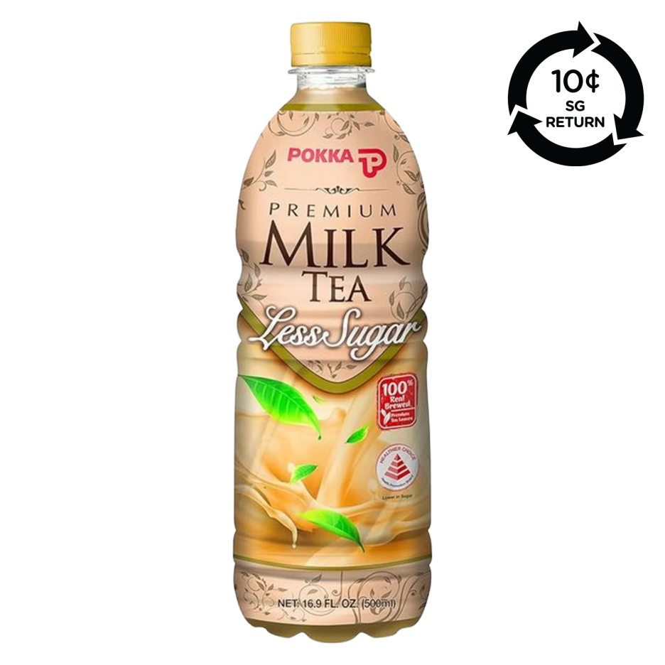 Pokka [Bcrs] Pokka Premium Milk Tea Less Sugar