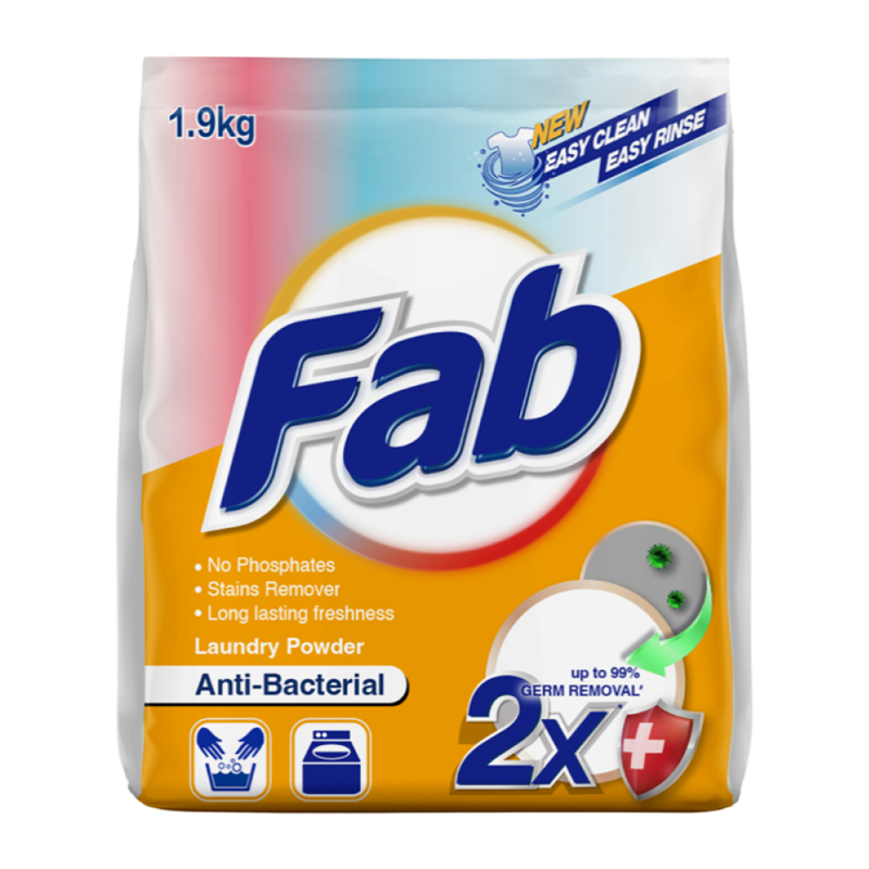 FAB Anti-Bacterial Laundry Powder