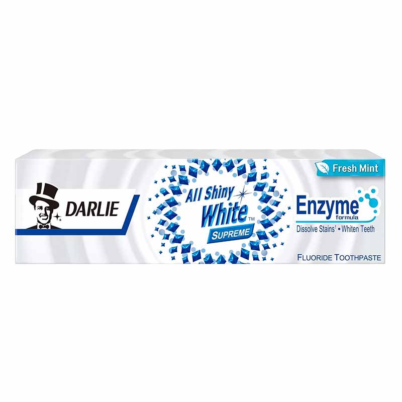 Darlie All Shiny White Supreme Enzyme Fresh Mint Toothpaste