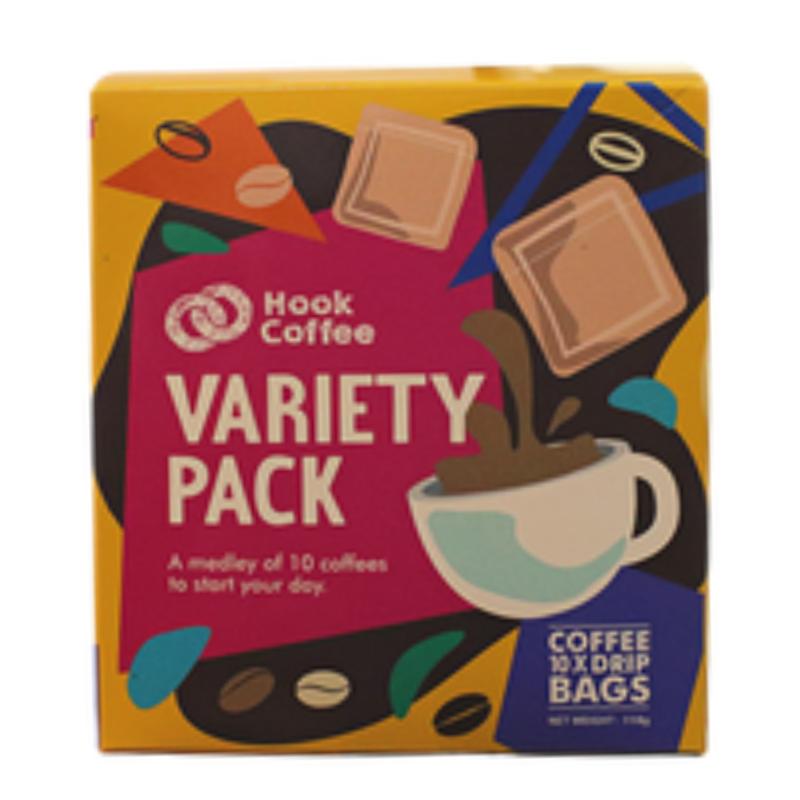 HOOK COFFEE Variety Pack Drip Coffee