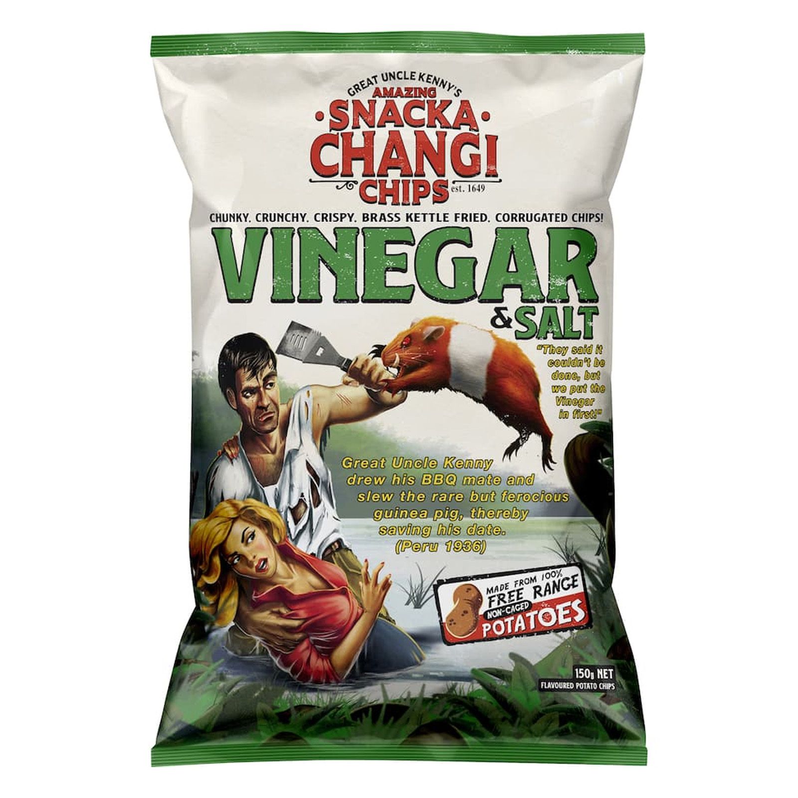 SNACKACHANGI Salt & Vinegar Potato Chips