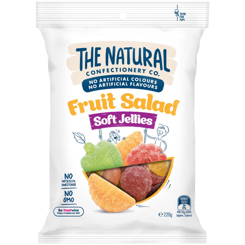 TNCC The Natural Confectionery Co. Fruit Salad Soft Jellies