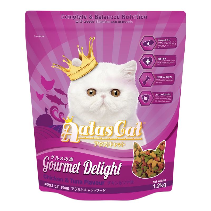 AATAS CAT Gourmet Delight Chicken & Tuna Cat Food