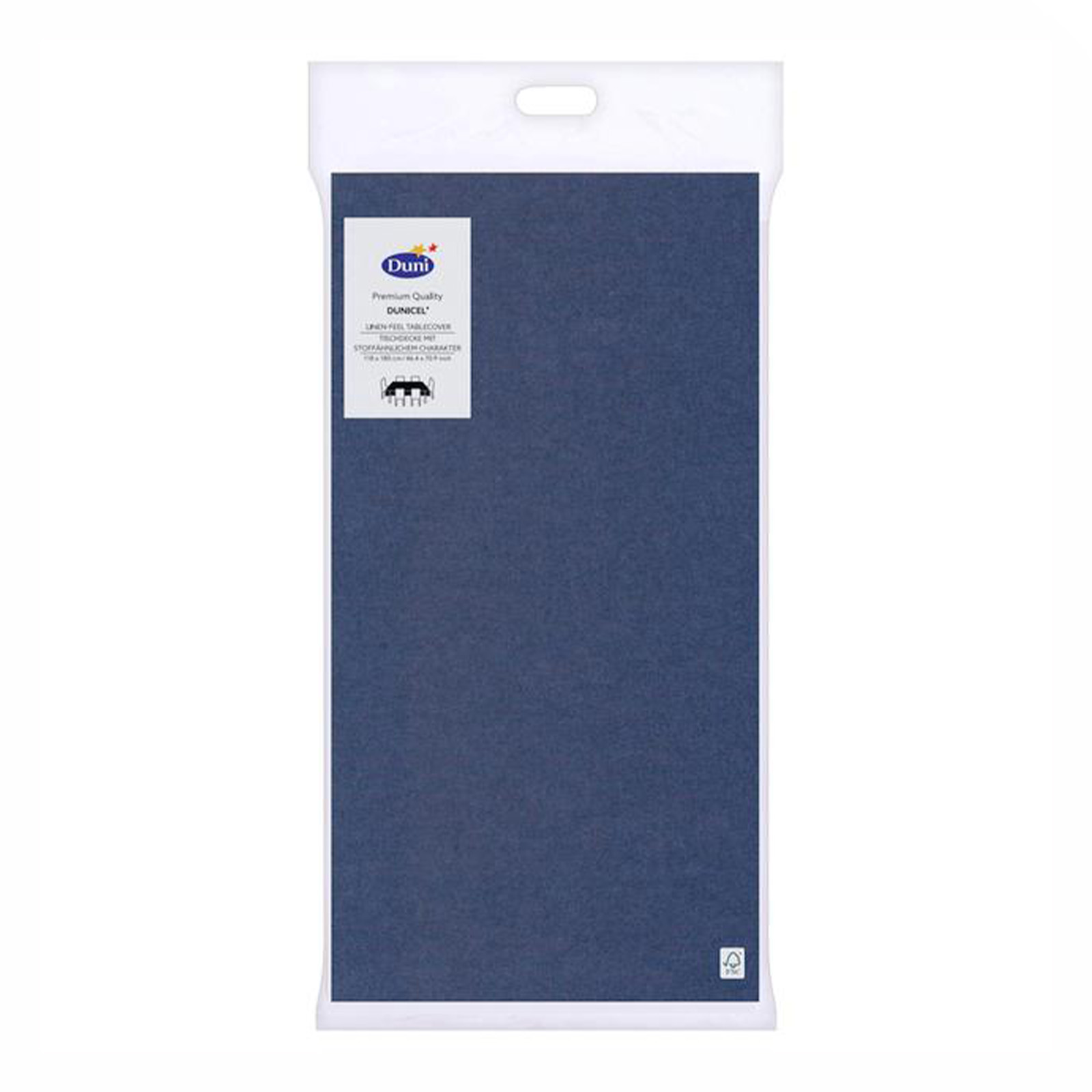 Duni Dark Blue Dunicel Tablecover 1s