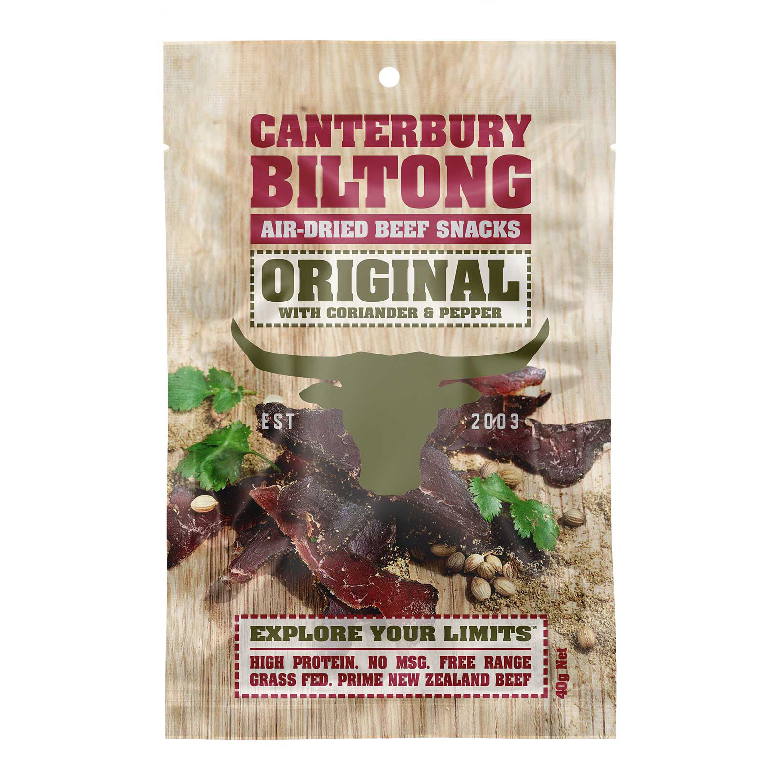 CANTERBURY BILTONG Original Beef Biltong
