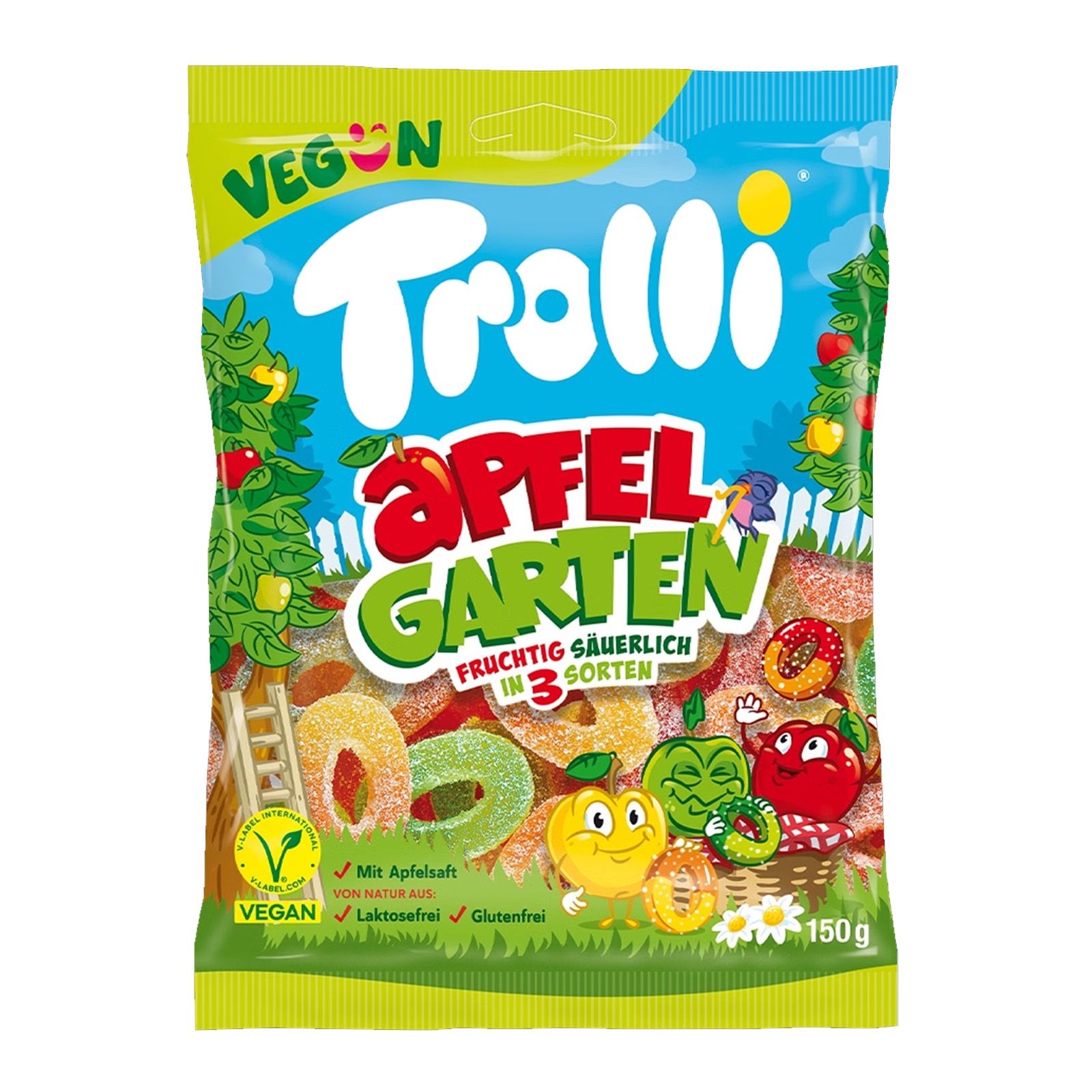 TROLLI Vegan Apfelgarten Gummy Candy