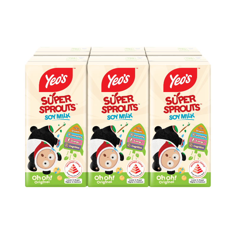 Yeo'S Super Sprouts Original Soyabean Milk