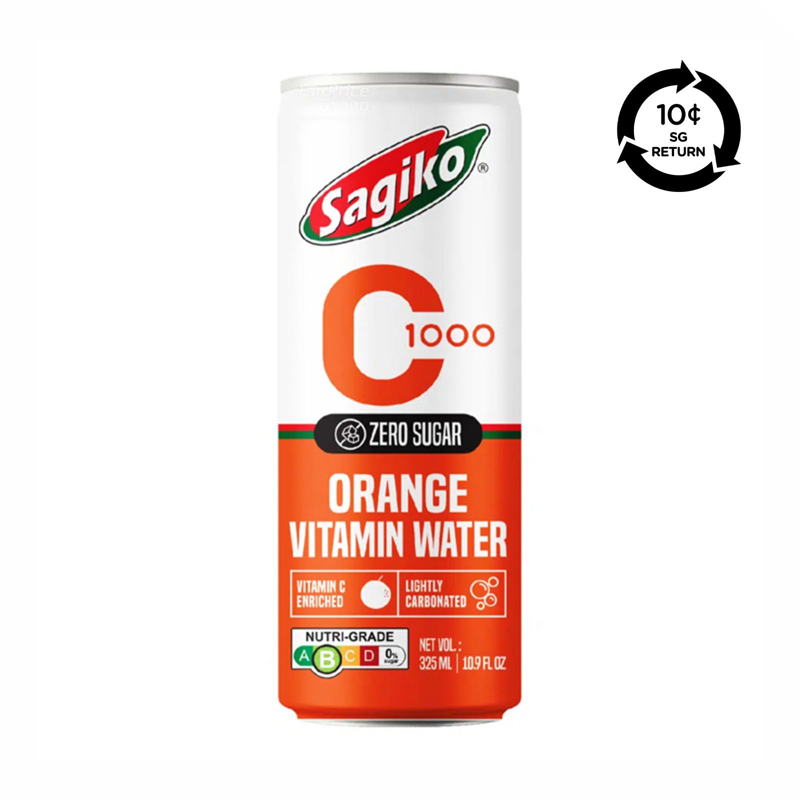 SAGIKO Orange Vitamin Water Can