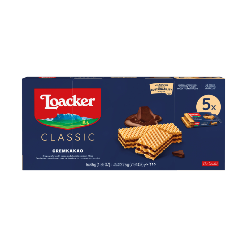 Loacker Cremkakao Wafers
