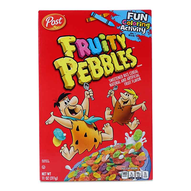 Post Fruity Pebbles Cereal