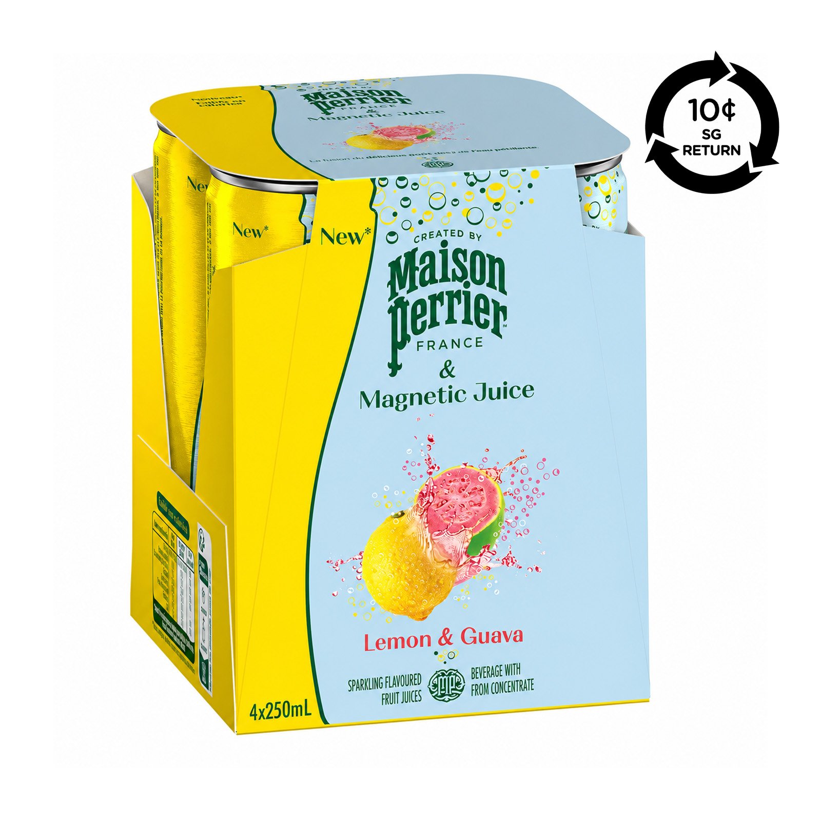 MAISON PERRIER [Bcrs] MAISON PERRIER Sparkling Lemon Guava