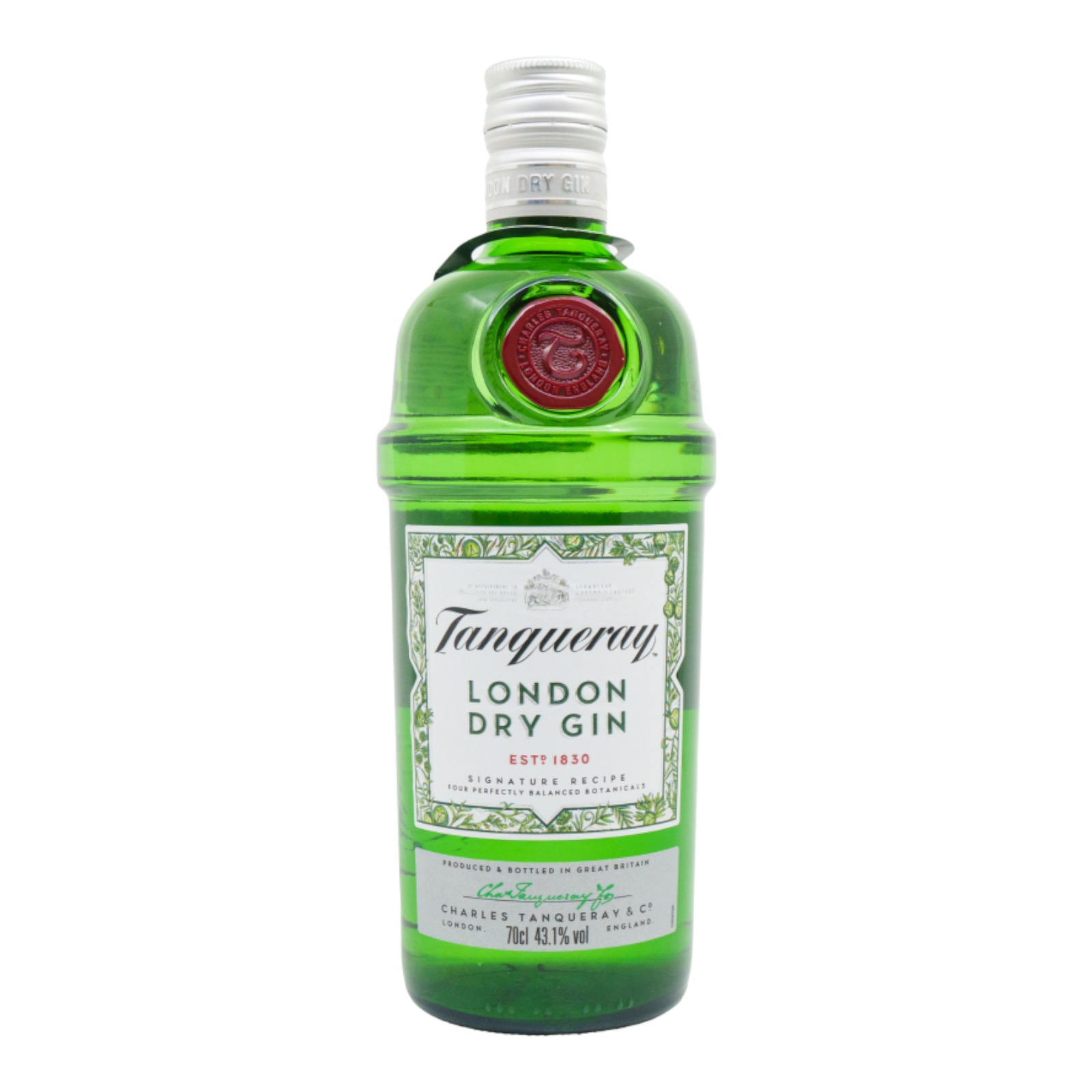 TANQUERAY London Dry Gin Bottle