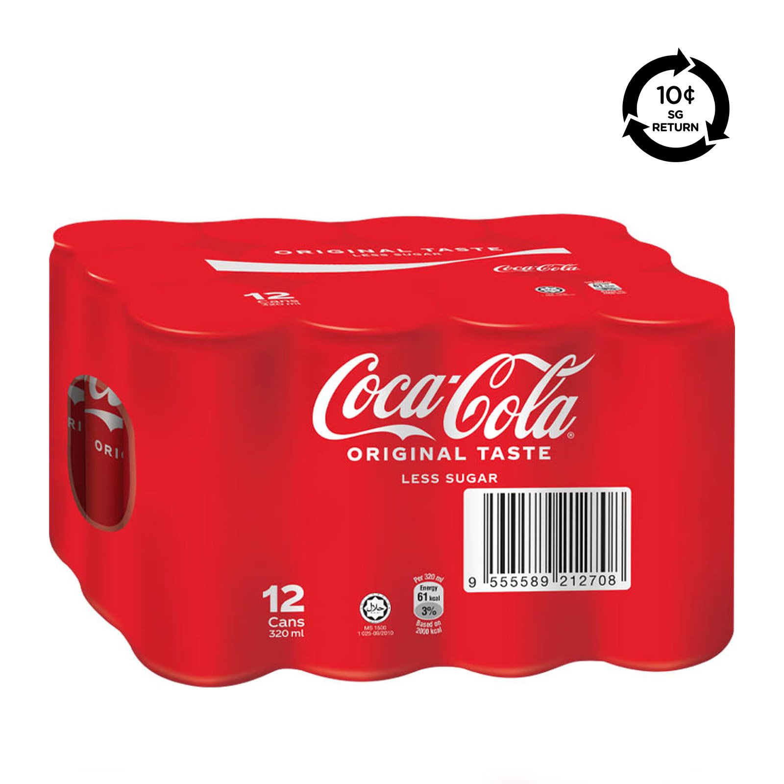 COCA-COLA [Bcrs] COCA-COLA Less Sugar Cola Can
