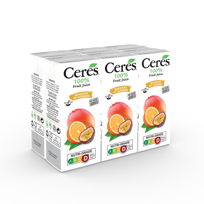 Ceres Whisper Of Summer 100% Fruit Juice x