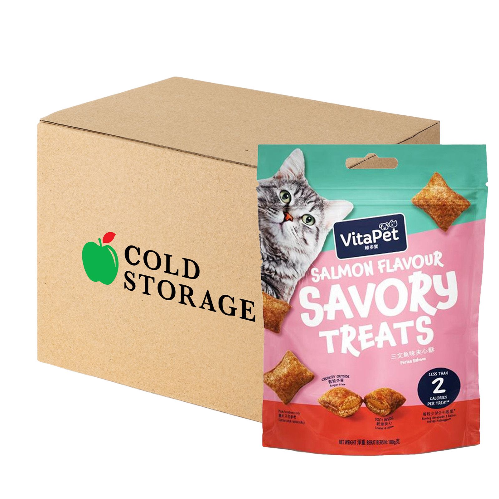 VITA PET VitaPet Savoury Salmon Cat Treats