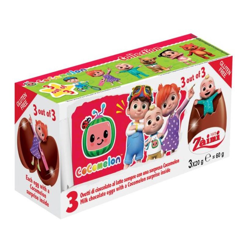 ZAINI Coco Melon Chocolate Egg