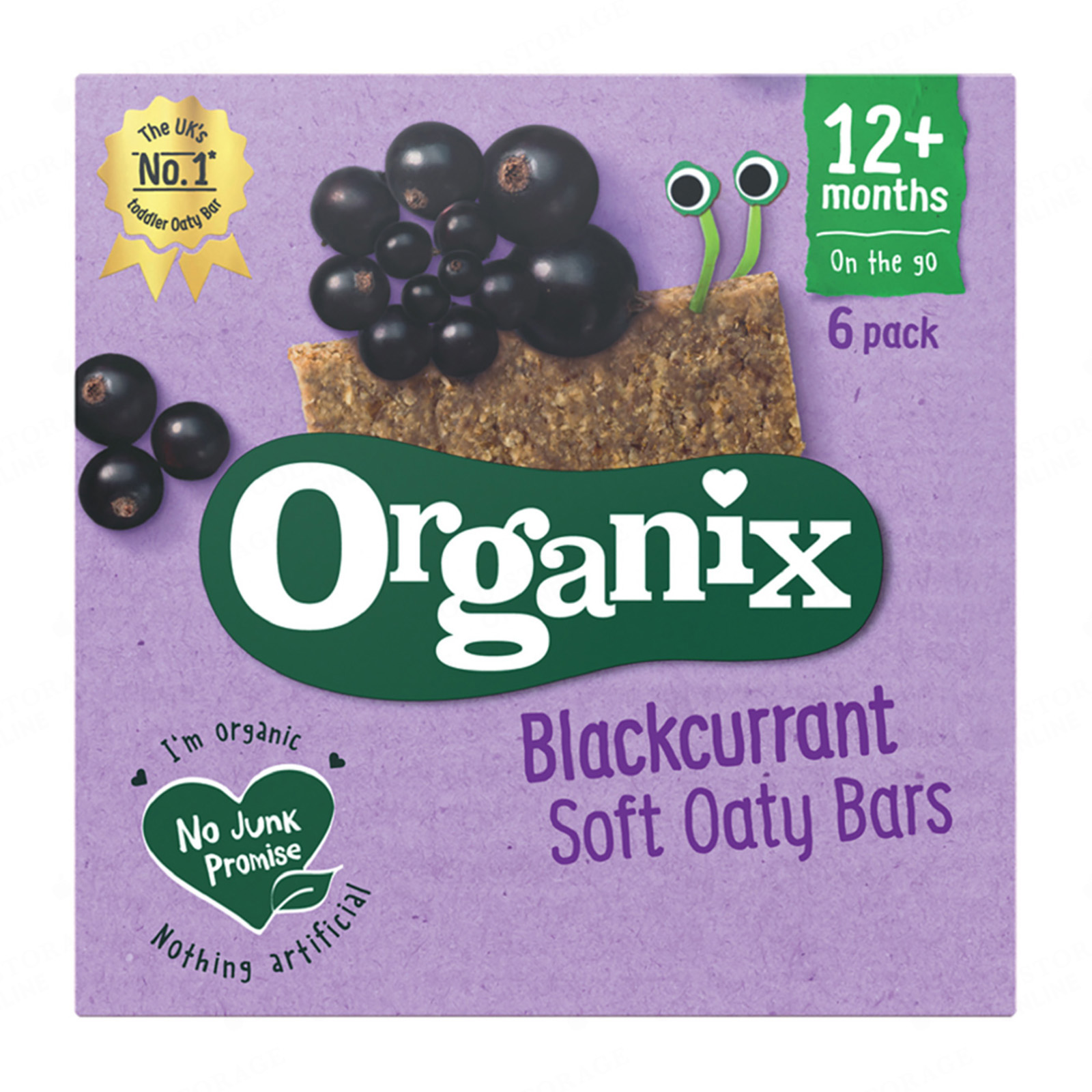 Organix Blackcurrant Soft Oaty Bars