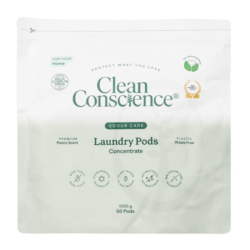 Clean Conscience 5-in-1 Odour Care Laundry Pods 50s 1.05kg