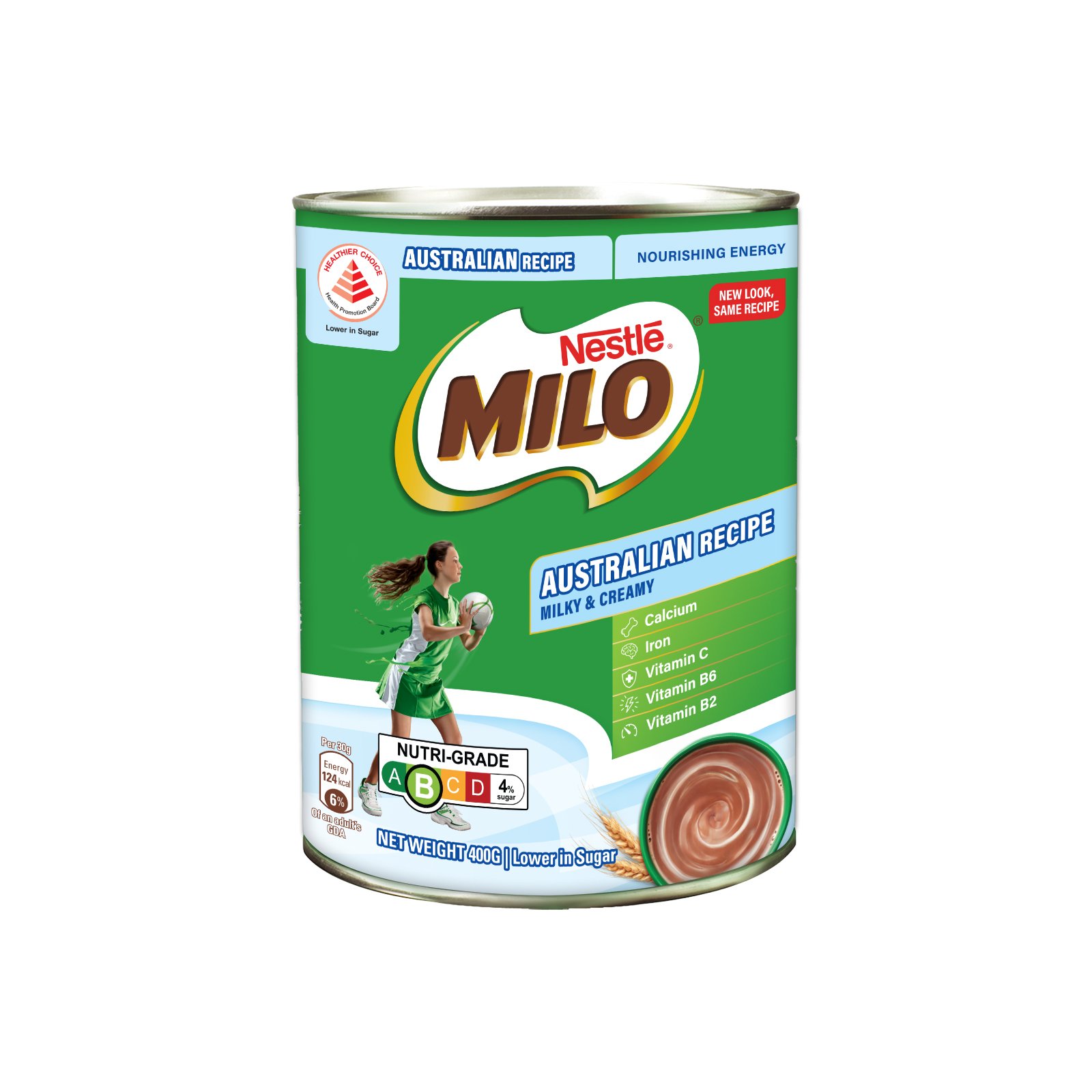 Milo Australian Recipe Malt Drink Tin