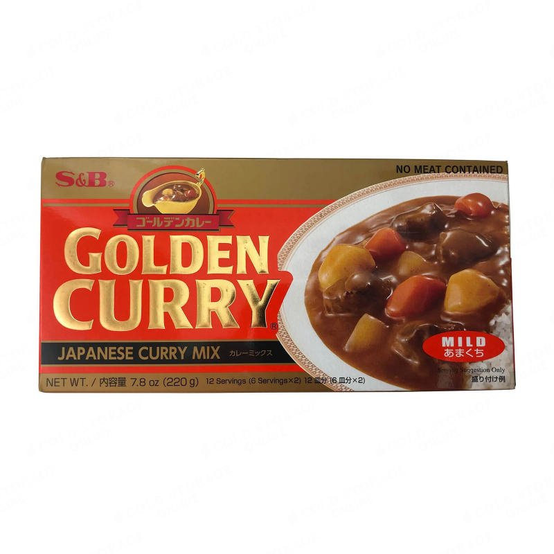 S&B Golden Curry Japanese Curry Mix Mild