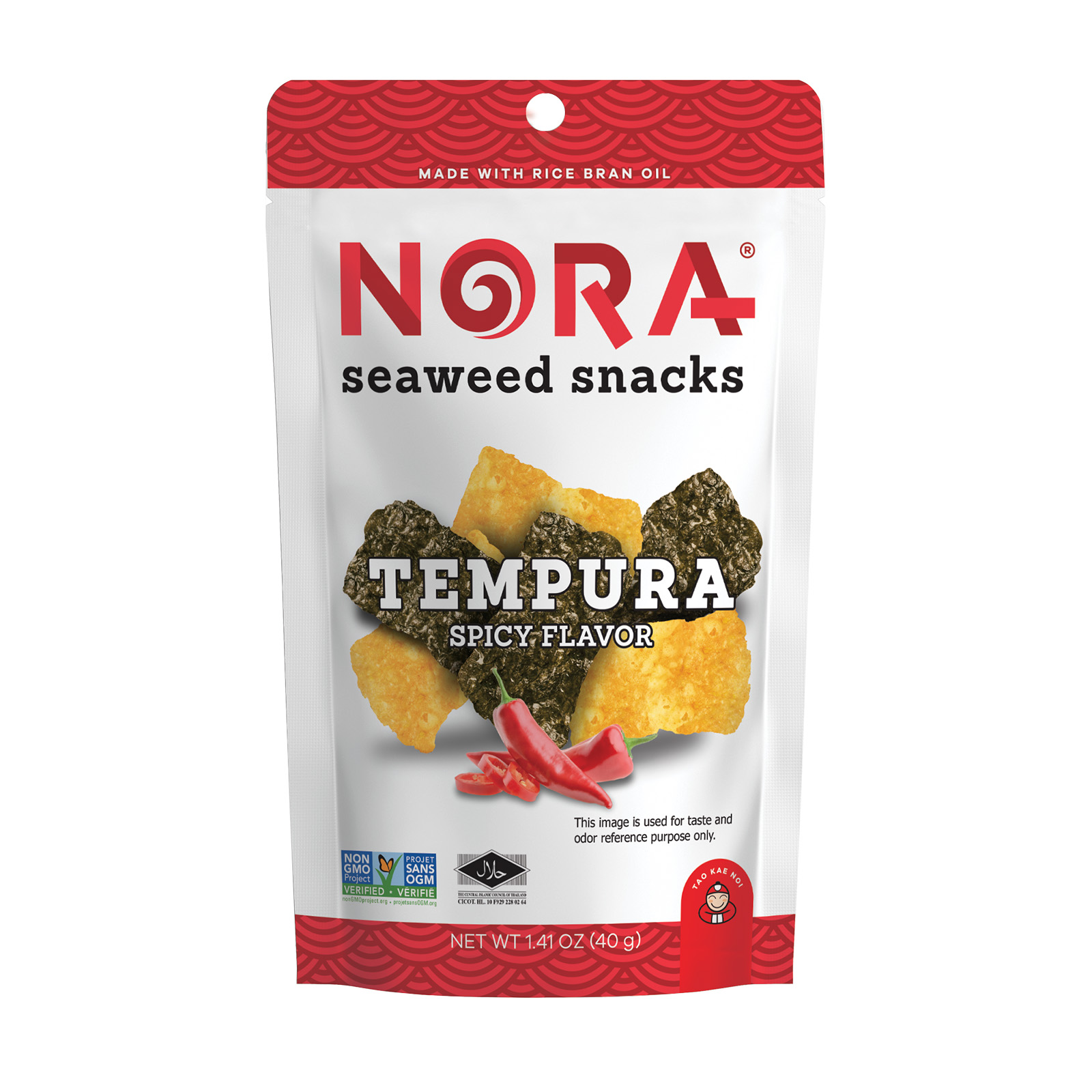 NORA Spicy Tempura Seaweed Chips