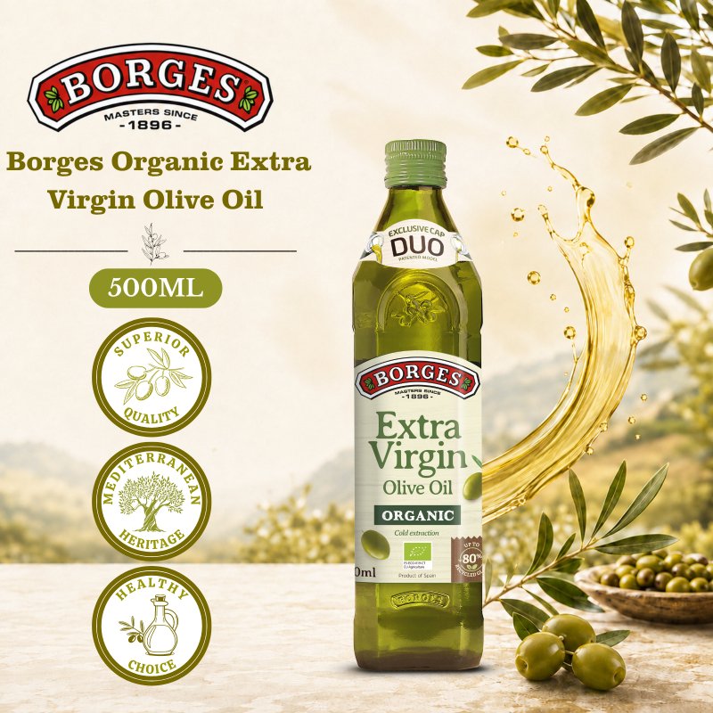Borges Organic Extra Virgin Olive Oil 500ml