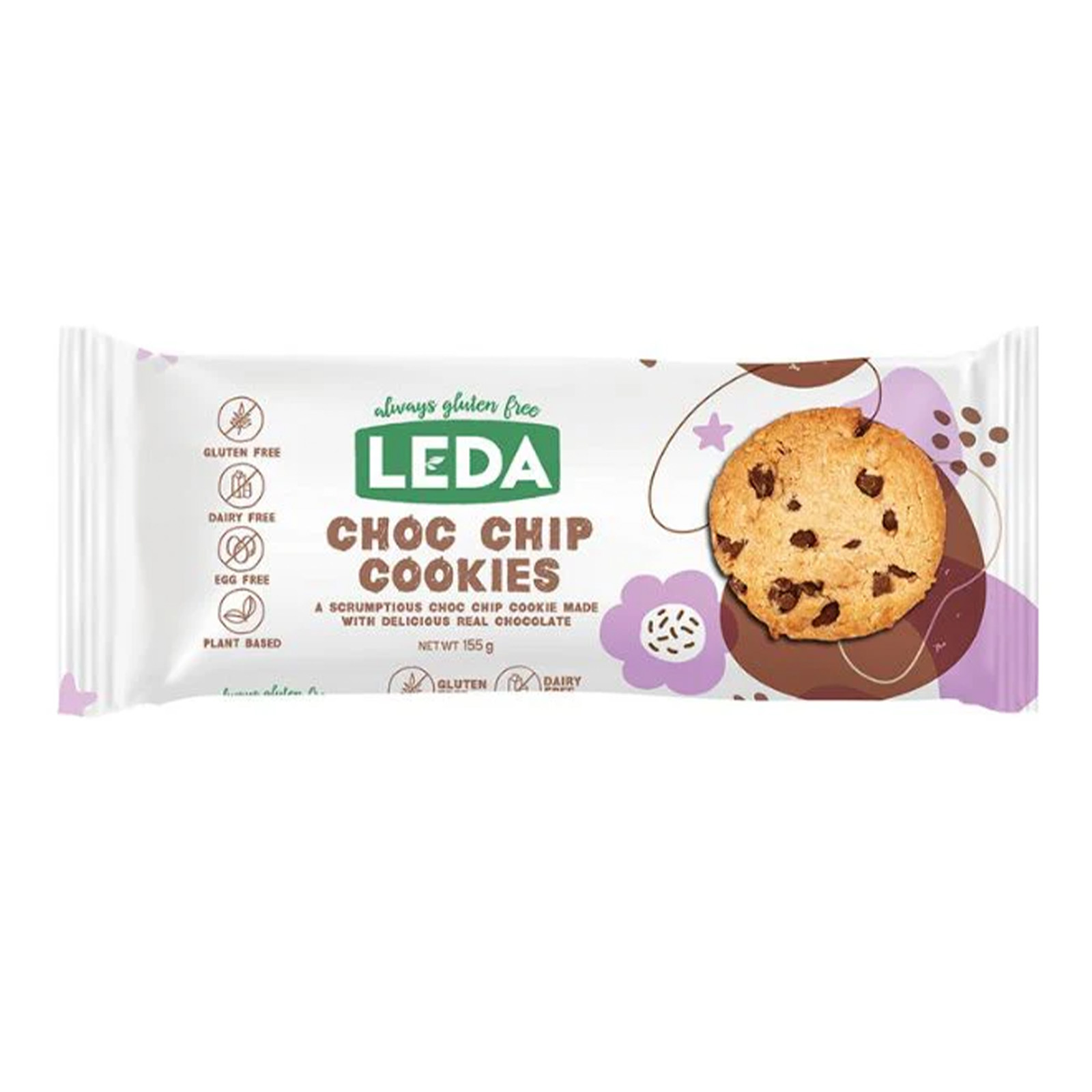 LEDA Gluten Free Chocolate Chip Cookies