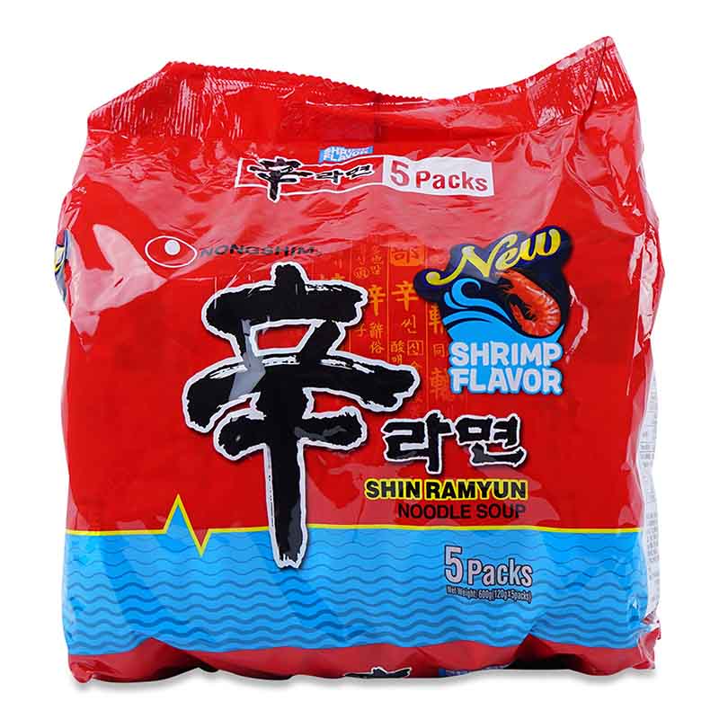 NONG SHIM Shin Shrimp Instant Noodles