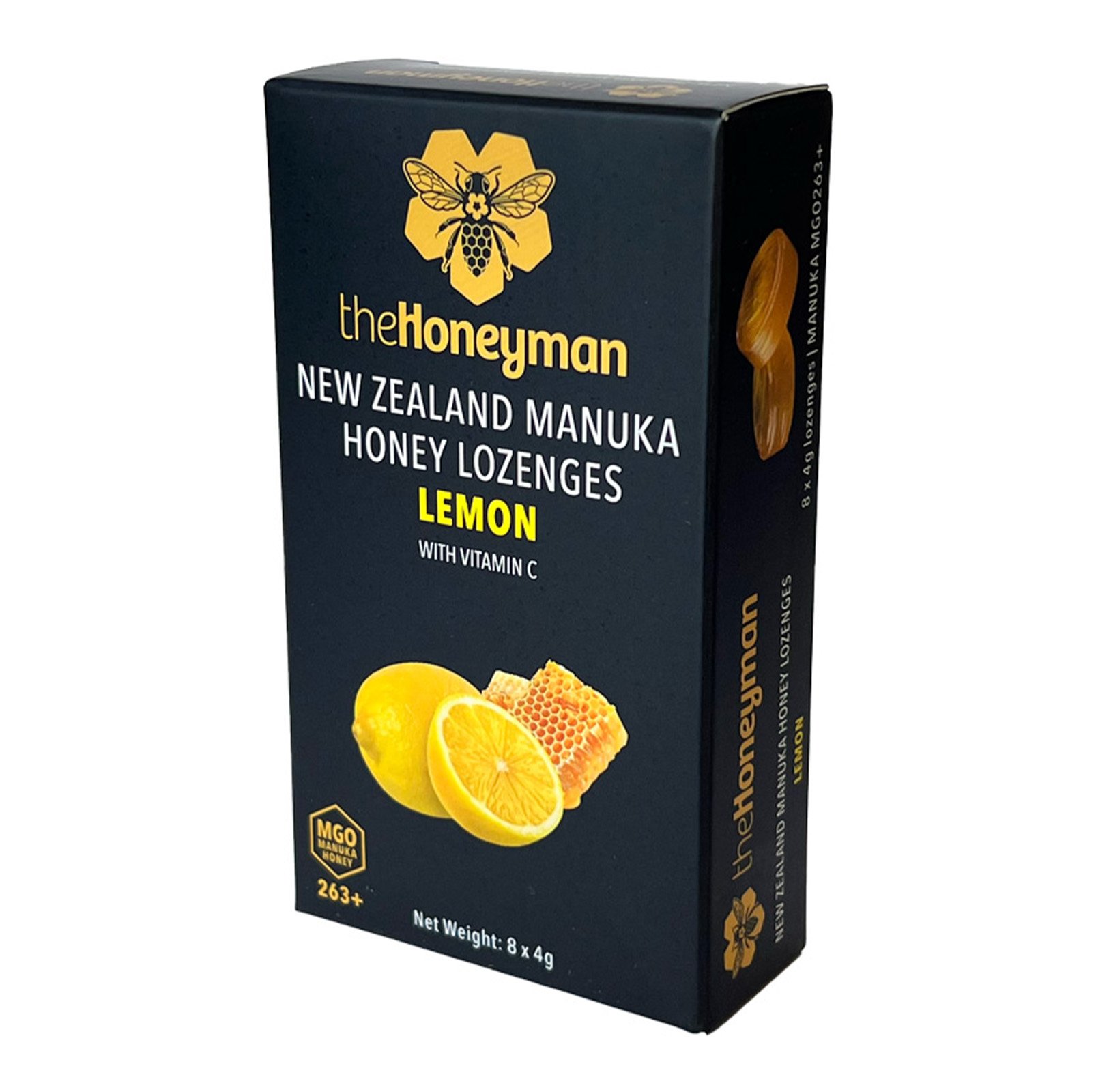 THE HONEYMAN Manuka Honey Lozenges Lemon
