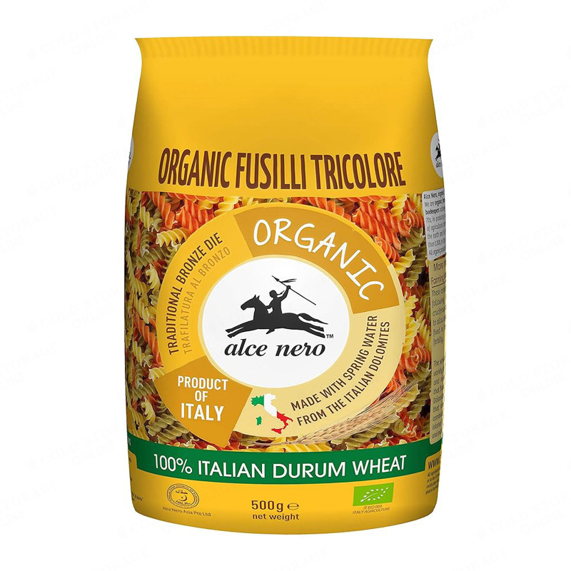 Alce Nero Organic Durum Wheat Tricolour Fusilli