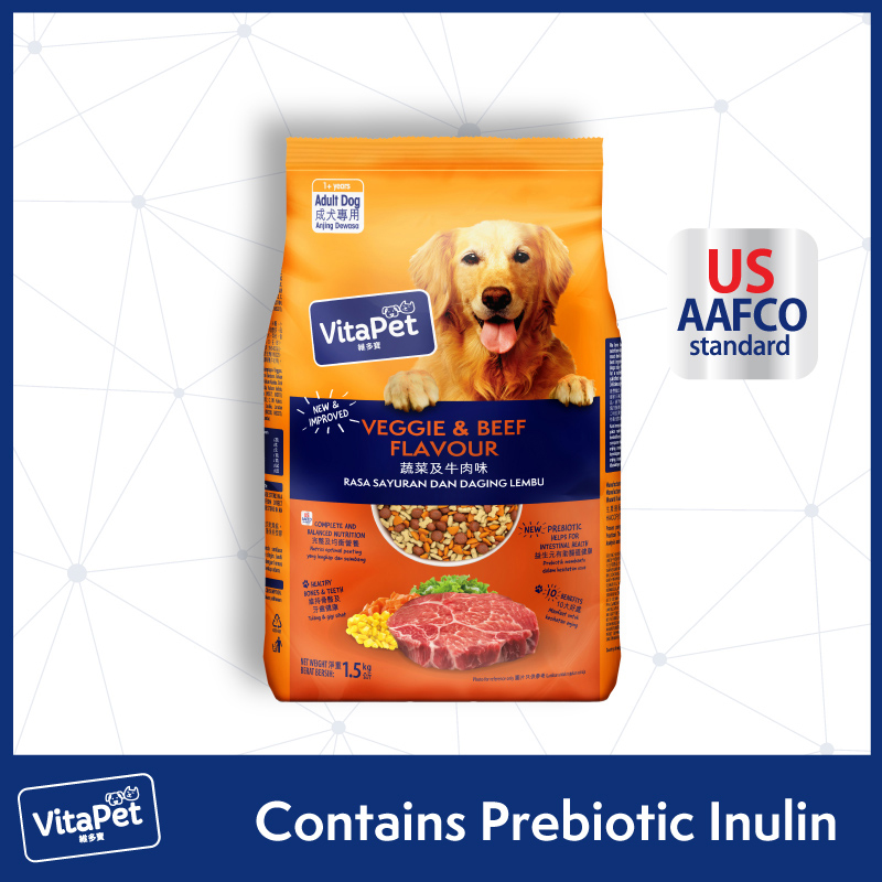 VITA PET VitaPet Beef & Vegetable Dry Dog Food