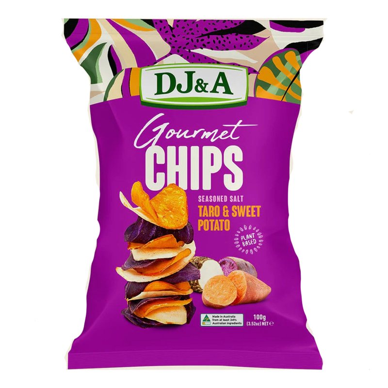 DJ&A Gourmet Taro & Sweet Potato Chips