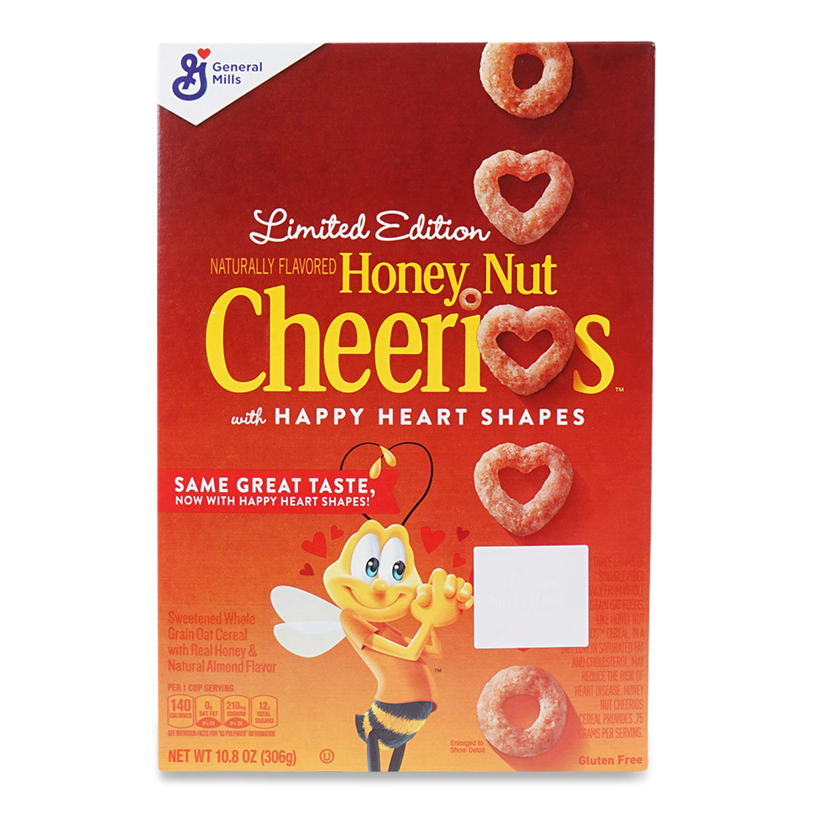 GENERAL MILLS Honey Nut Cheerios Cereal 10.8oz