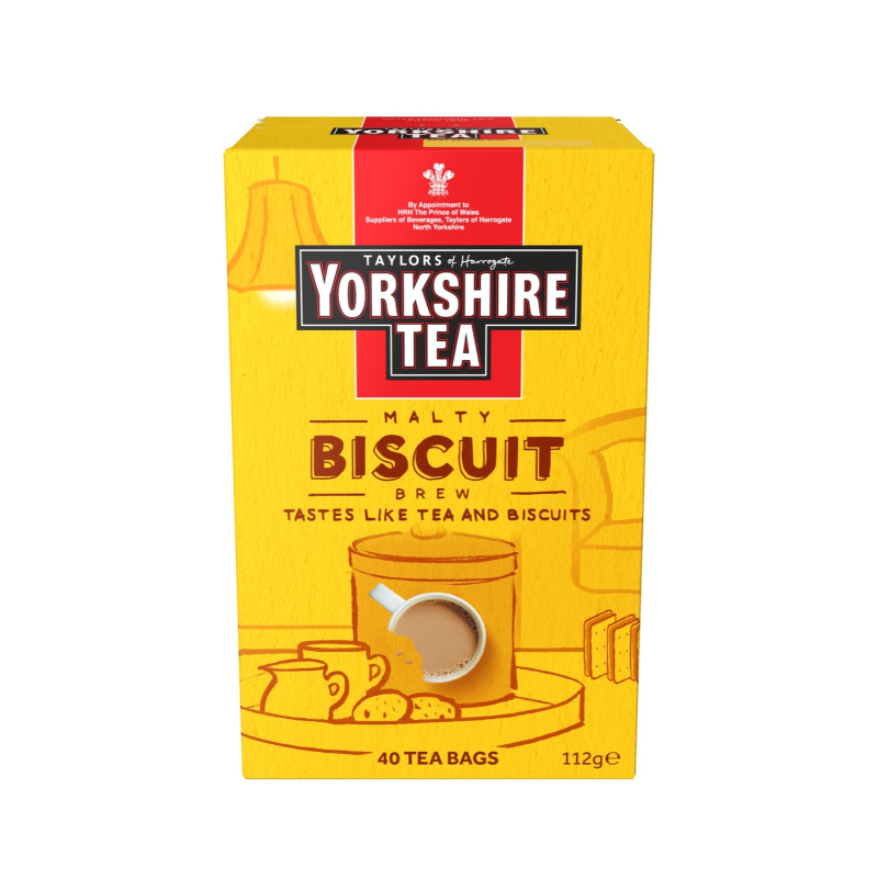TAYLORS OF HARROGATE Yorkshire Biscuit Tea Bags