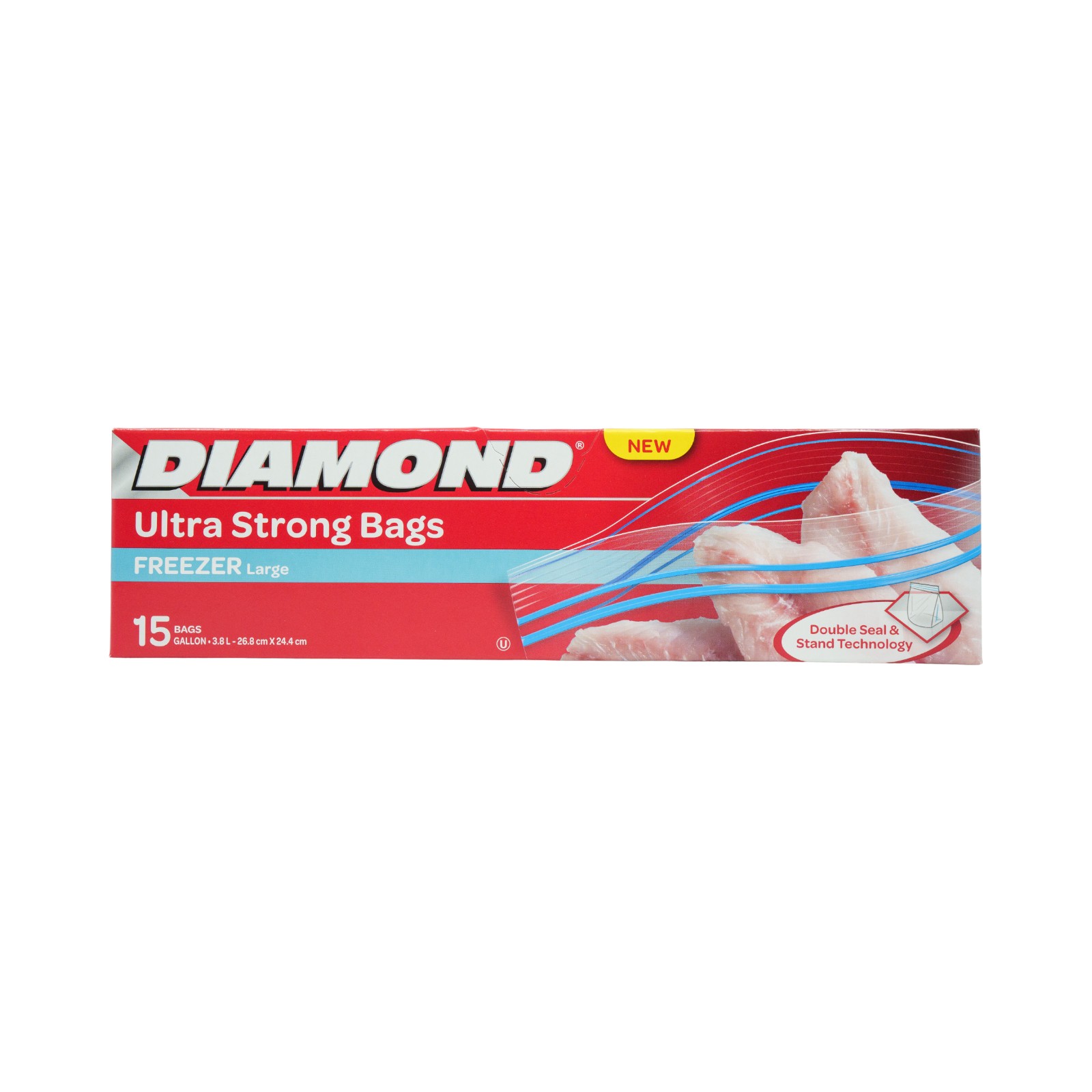 DIAMOND Freezer Bag Large x