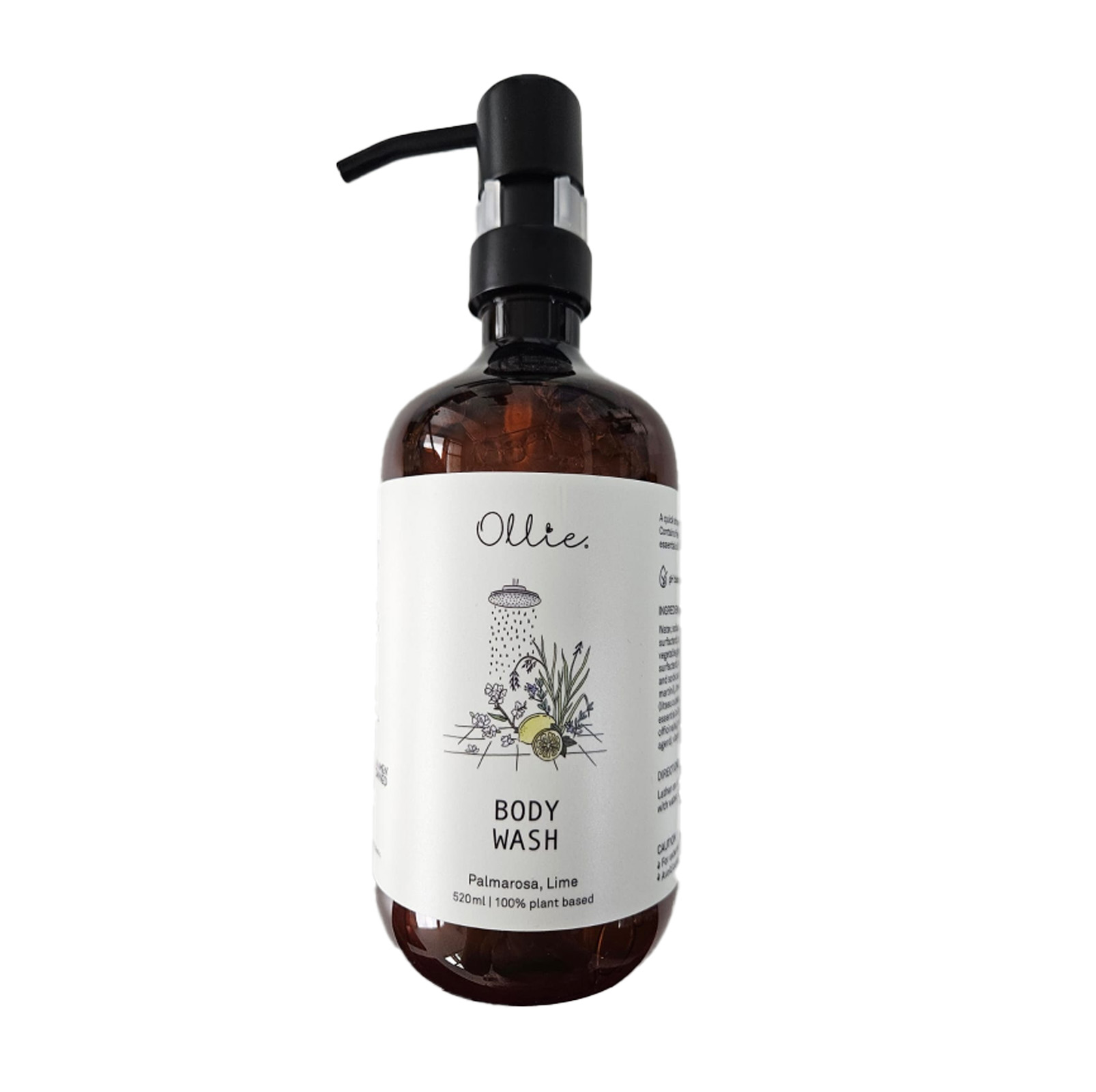 OLLIE Palmarosa & Lime Body Wash