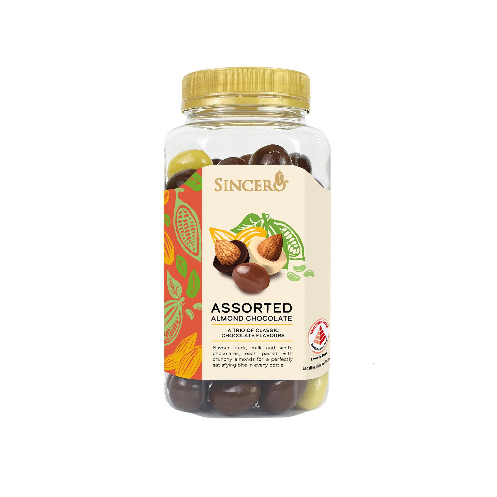 Sincero Assorted Chocolate Almond 380g