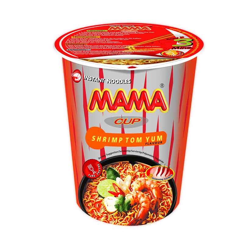 Mama Shrimp Tom Yum Instant Noodles Cup70g