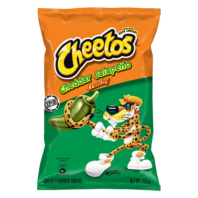 Cheetos Cheddar & Jalapeno Corn Chips