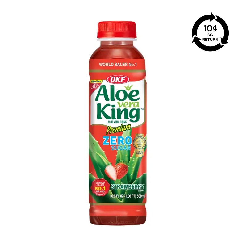 OKF [Bcrs] OKF Aloe Vera King Zero Sugar Stawrberry