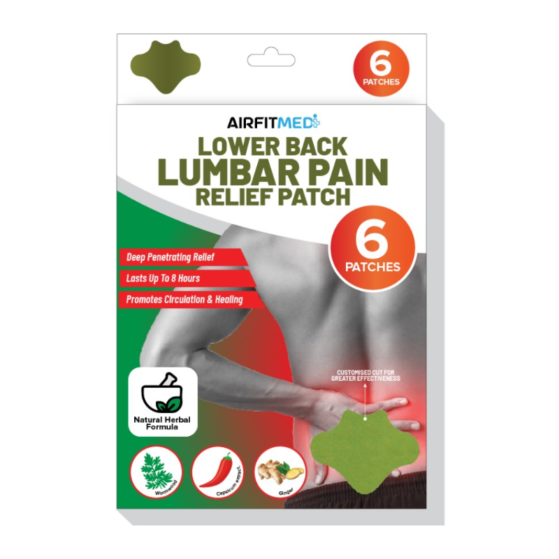 Airfitmedi Lumbar Pain Relief Patches 6s
