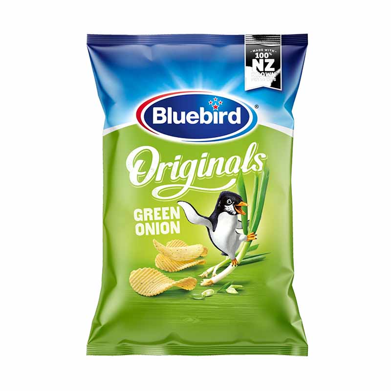 BLUEBIRD Green Onion Potato Chips