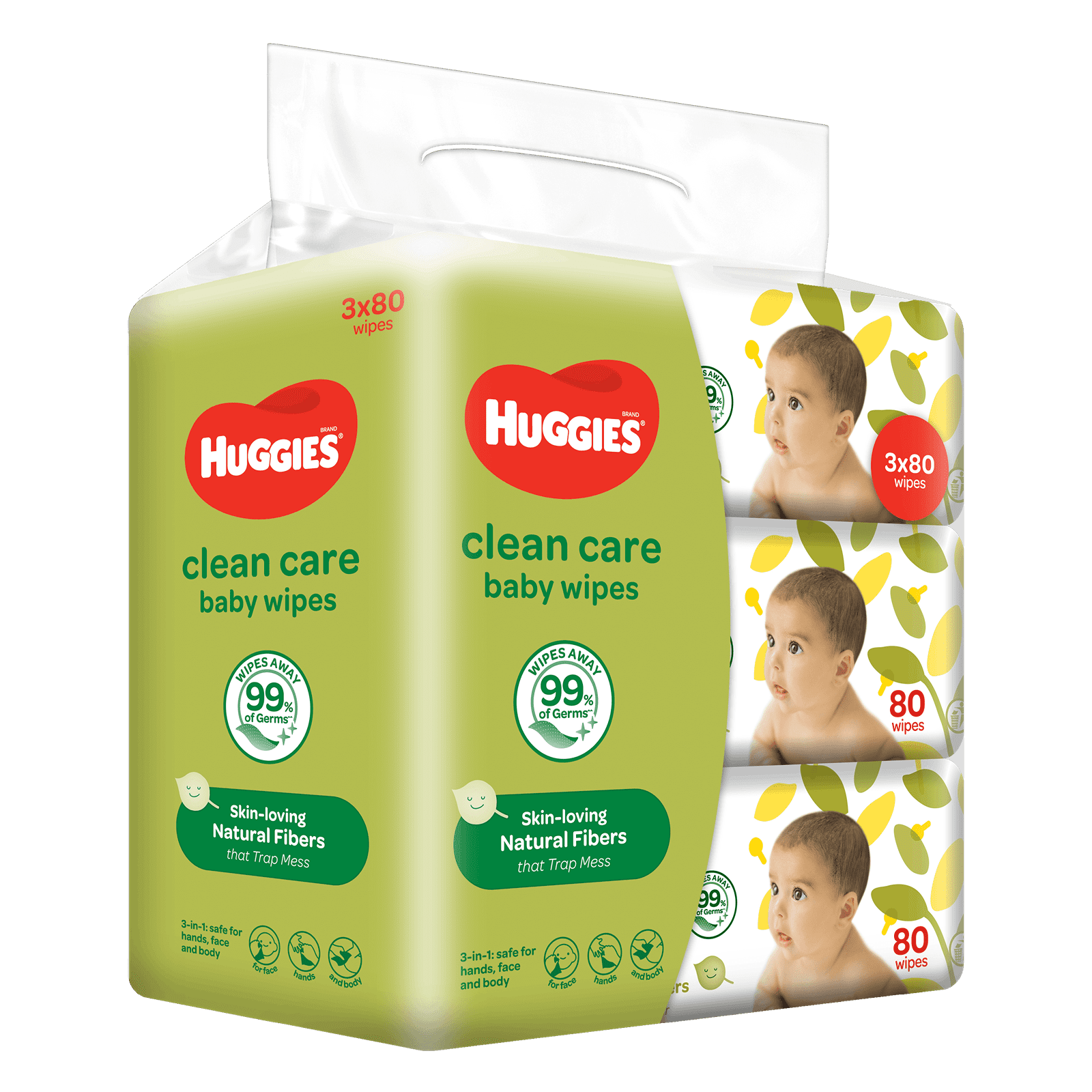 Huggies Clean Care Baby Wipes